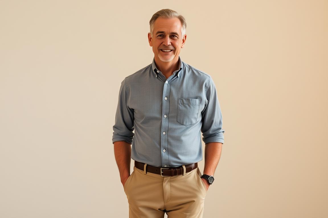 Moda Casual Homem 50+: Conforto e Elegância no Dia a Dia.